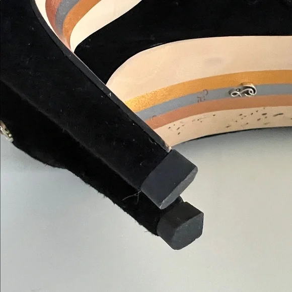 Sam Edelman Women’s Black Suede Ankle Boots - Picture 9 of 14